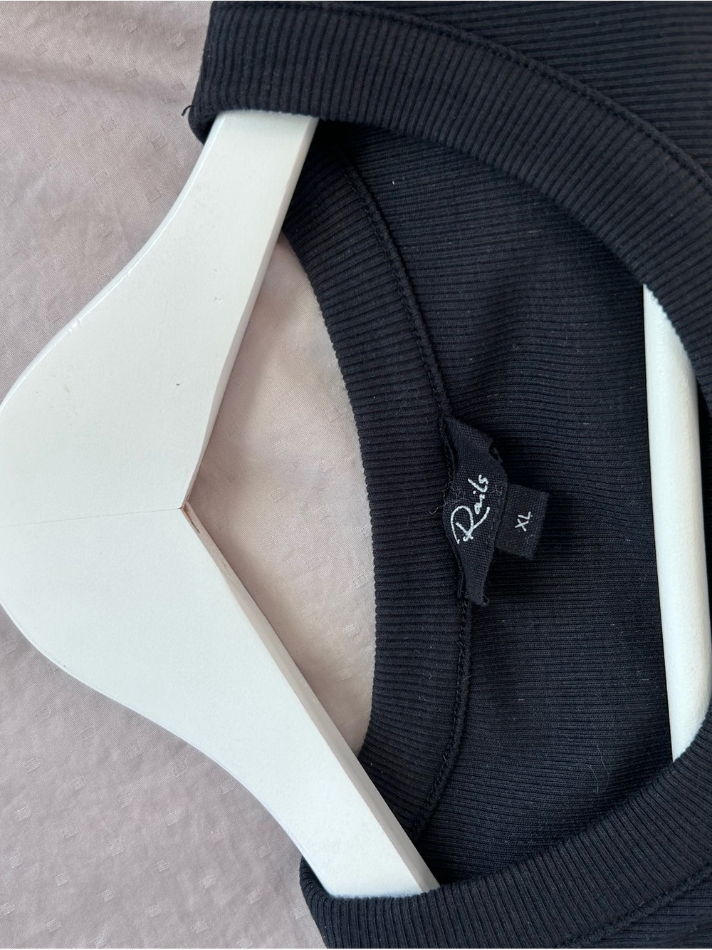 Rails Black Ruffle Sleeve Tank Top - Picture 2 of 2